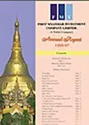 First Myanmar Investment Public Company Limited FMI Annual Reports