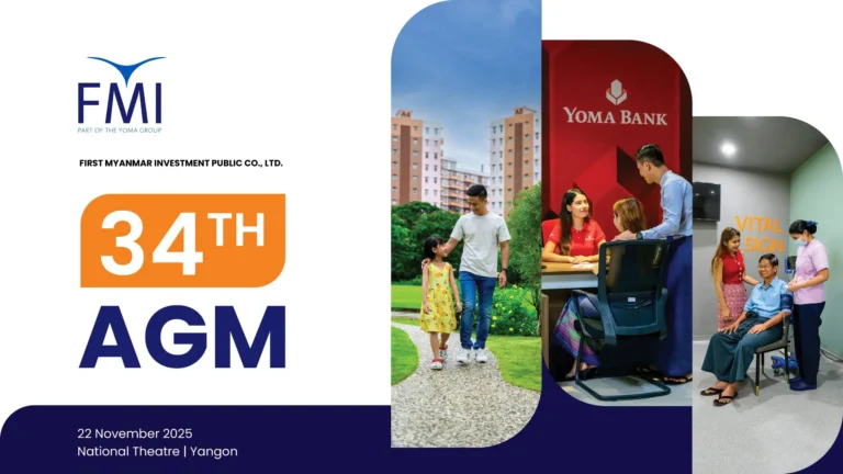 First Myanmar Investment Public Company Limited FMI Newsroom Recent Events 34th Annual General Meeting