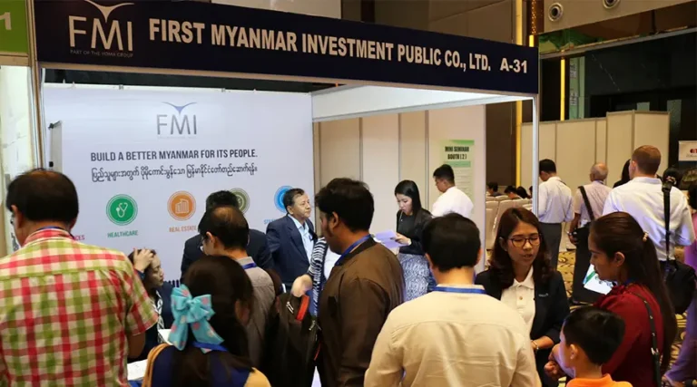 First Myanmar Investment Public Company Limited FMI Newsroom Recent Events FMI Participated in YSX EXPO 2019